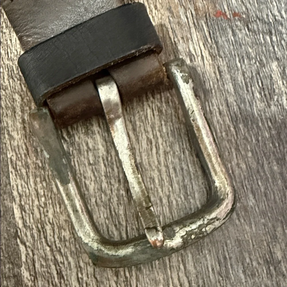 Timberland Dark Brown genuine Leather Belt